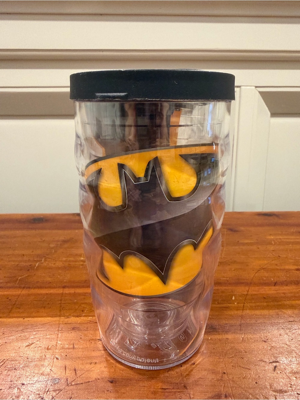 Batman Logo Insulated Tervis - Yellow & Black